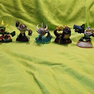 Skylanders Lot Of 5 Figures GIANTS, Spyro's Adventure READ